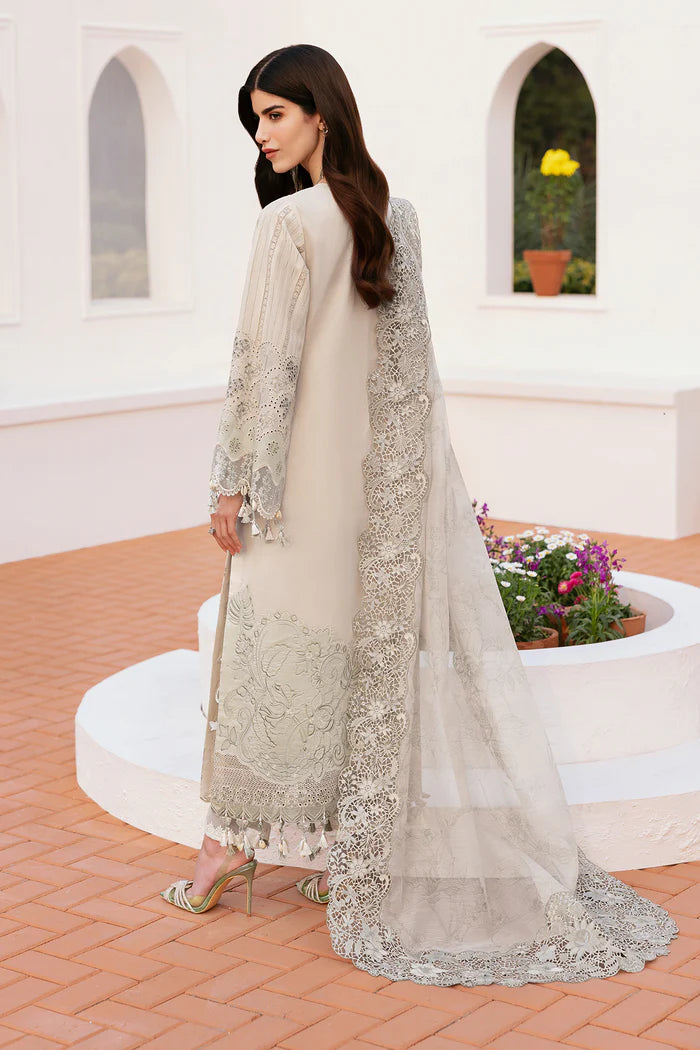 Baroque 3Pc Embroidered Lawn Suit EL-D04 gulbuy.com