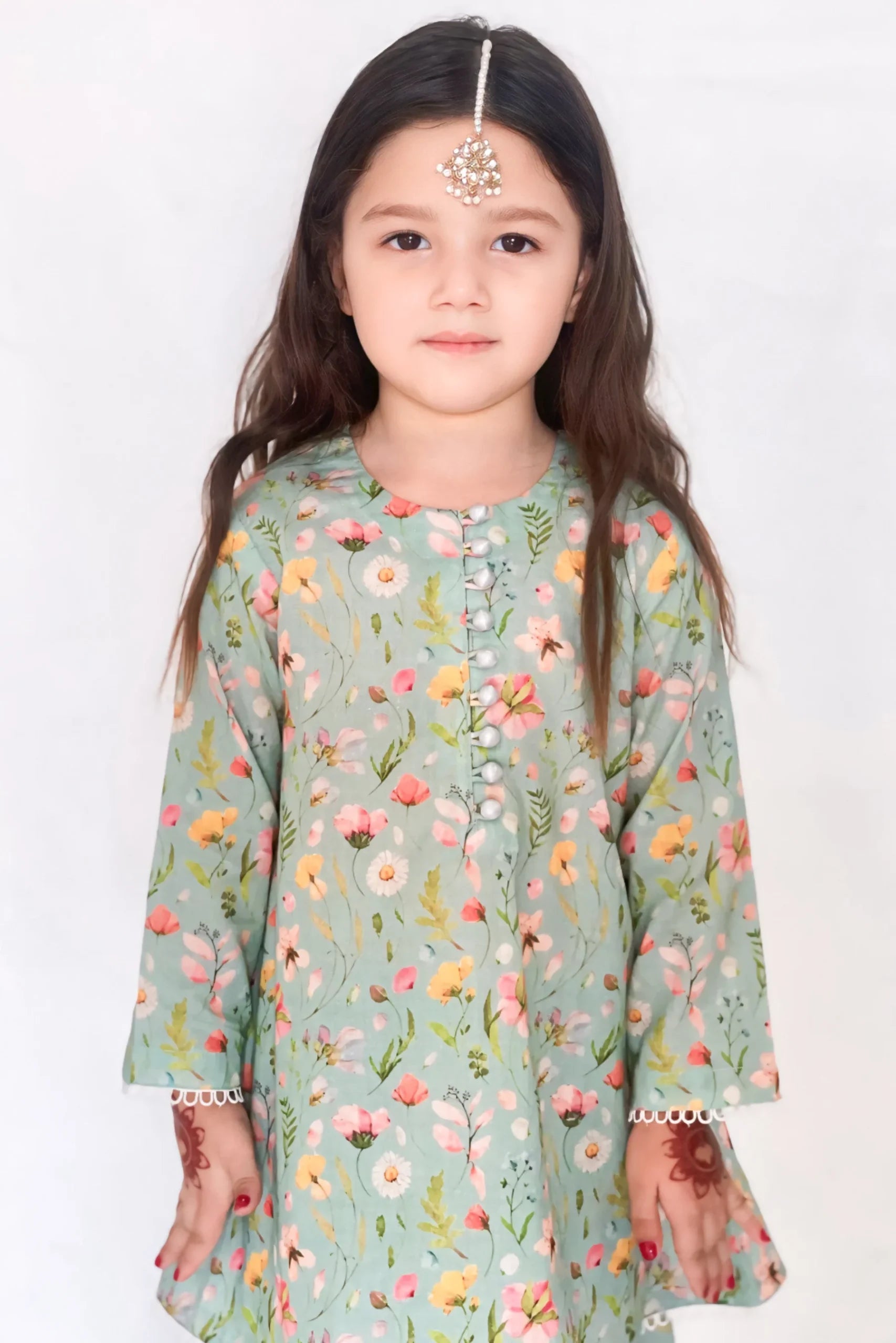 Kastoor 2Pc Printed Lawn Kids Suit KKG-077 gulbuy.com
