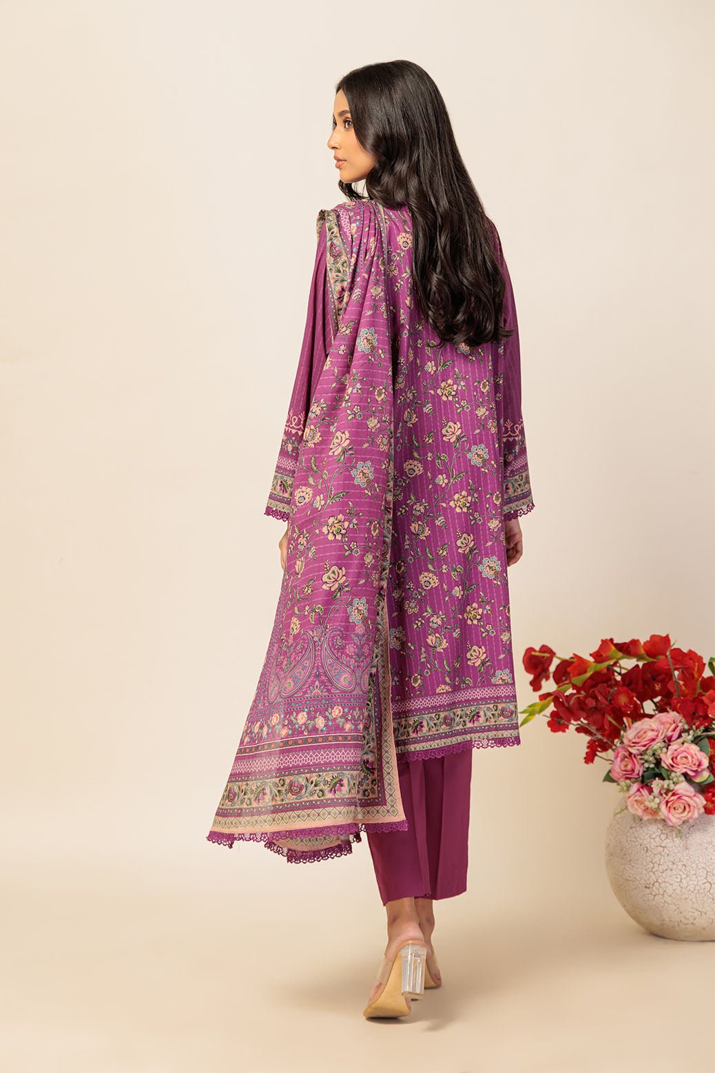 BONANZA SATRANGI 3PC PRINTED LAWN SUIT (2S24P3P141)