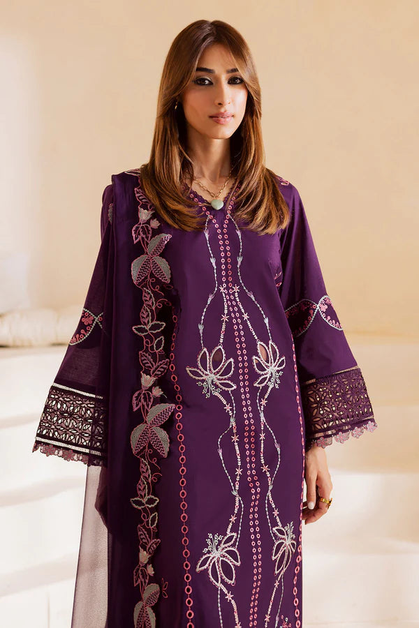Nureh 3Pc Printed Lawn Suit NP-640 gulbuy.com