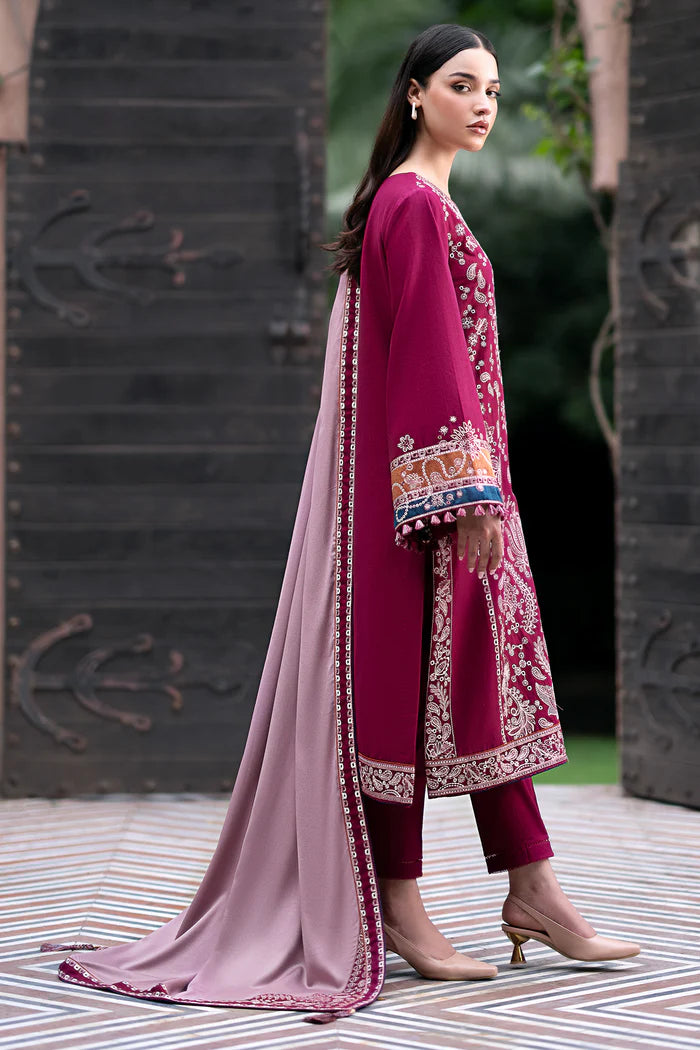 Jazmin 3Pc Embroidered khaddar UW-0067 gulbuy.com