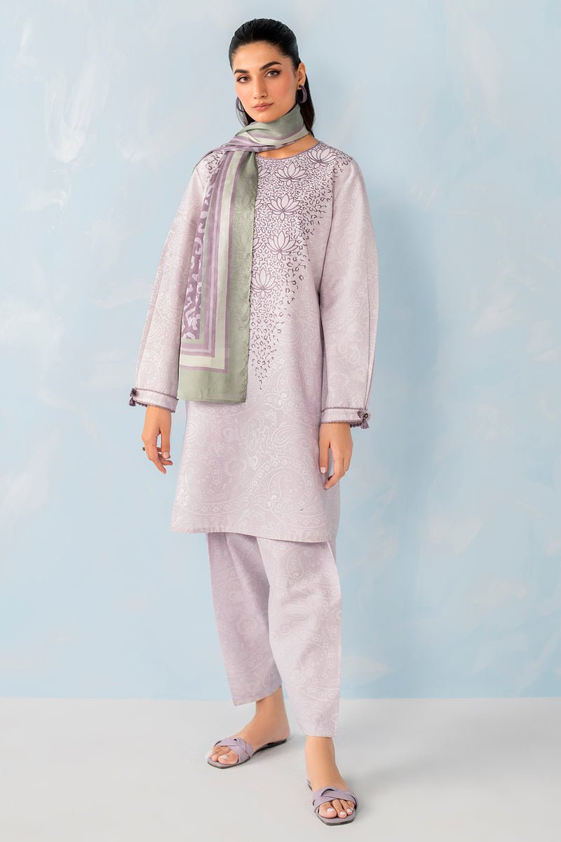 JAZMIN 3 PIECE EMBROIDERED LAWN SUIT (USE-9084)