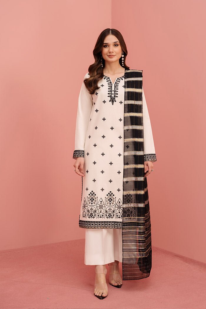 SO KAMAL 3PC PRINTED LAWN SUIT (DPL-3745)