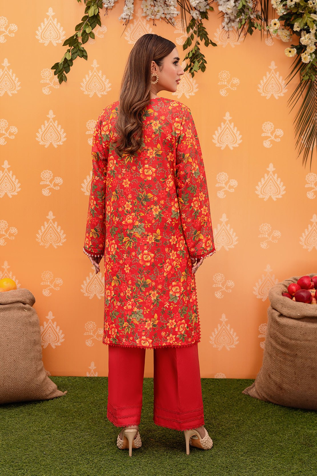 SO KAMAL 2PC PRINTED LAWN SUIT (DPL-3781-Suit)