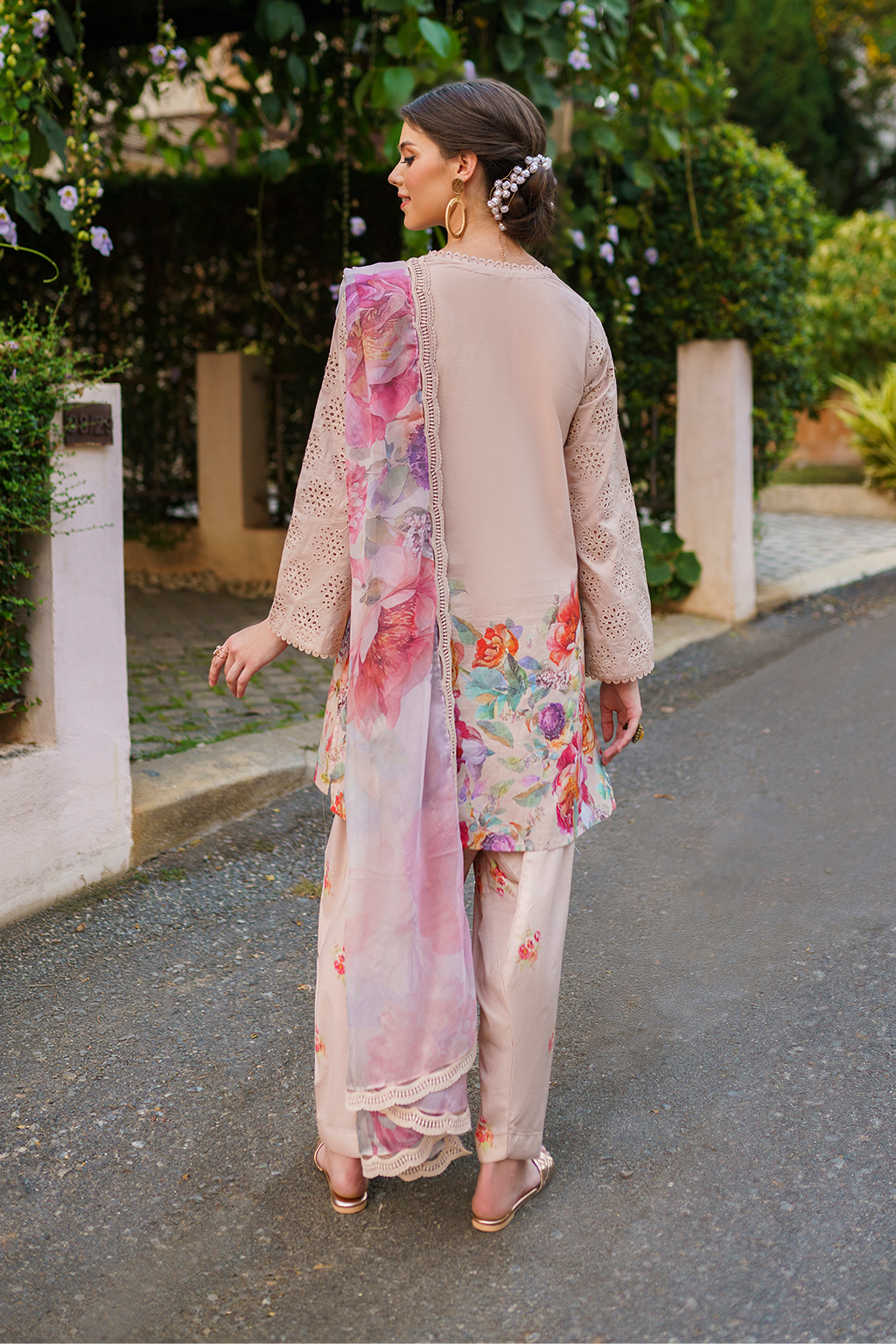 3 PIECE IZNIK PRINTED LAWN SUIT (UE-228)