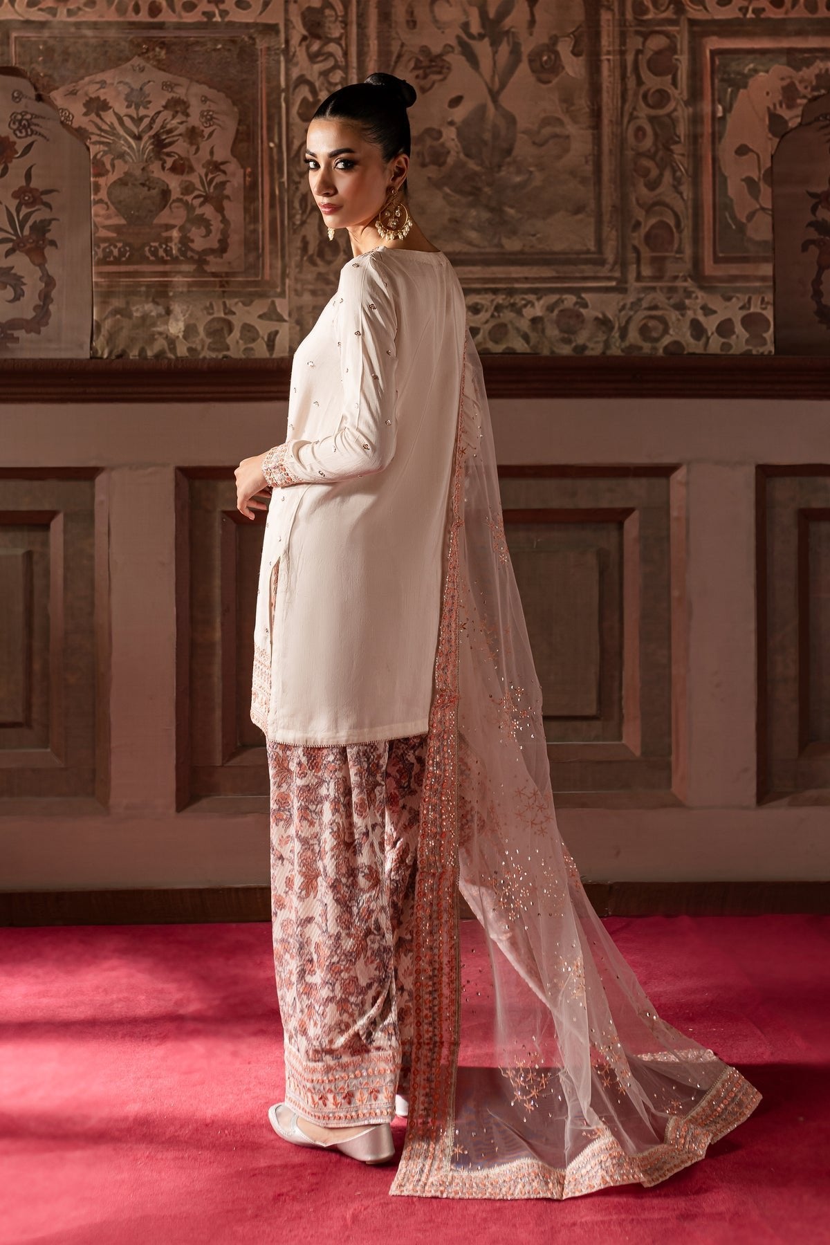 Batik 3Pc Embroidered Luxe Pret Parishay gulbuy.com