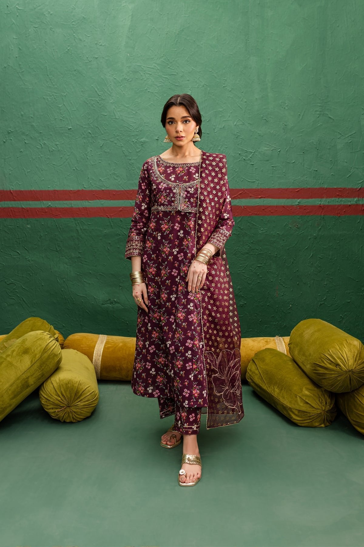 Batik 3Pc Printed Lawn Suit (Adira-3Pc)