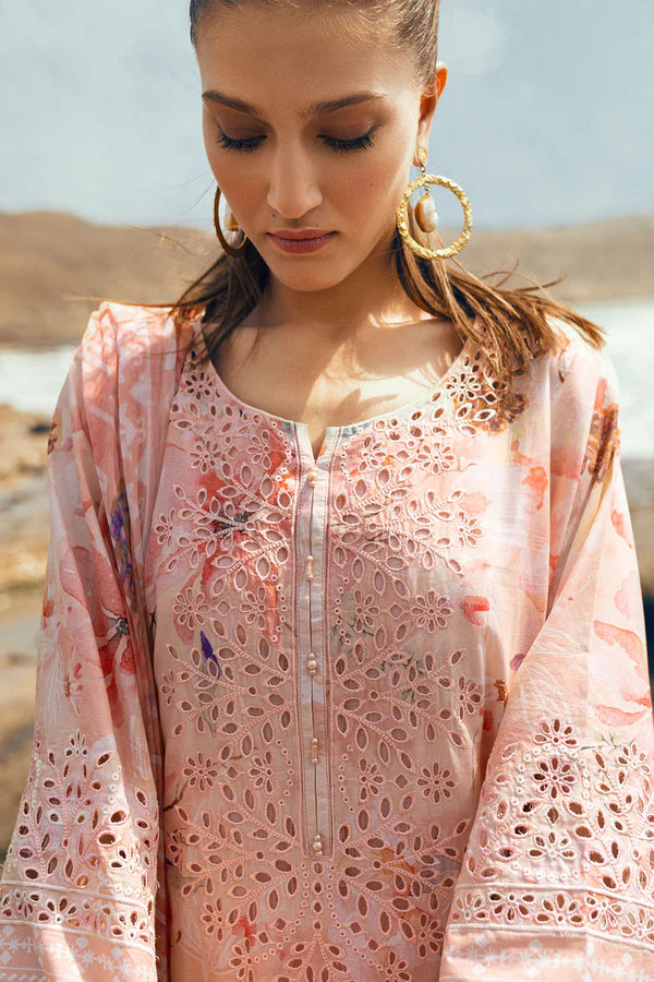 Nureh 3Pc Embroidered Lawn Suit NSG-154 gulbuy.com
