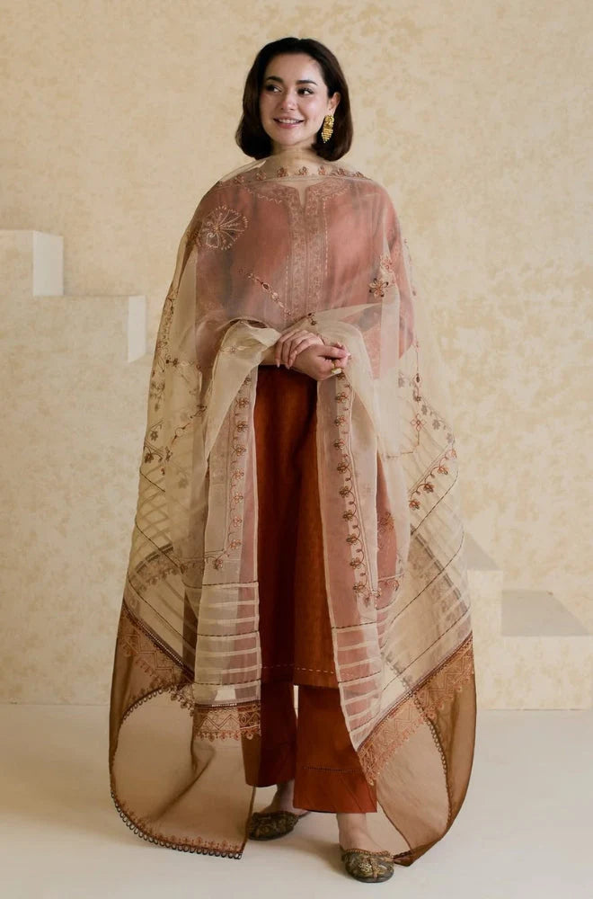 Gul Attire 3Pc Embroidered lawn Suit GA2043 gulbuy.com