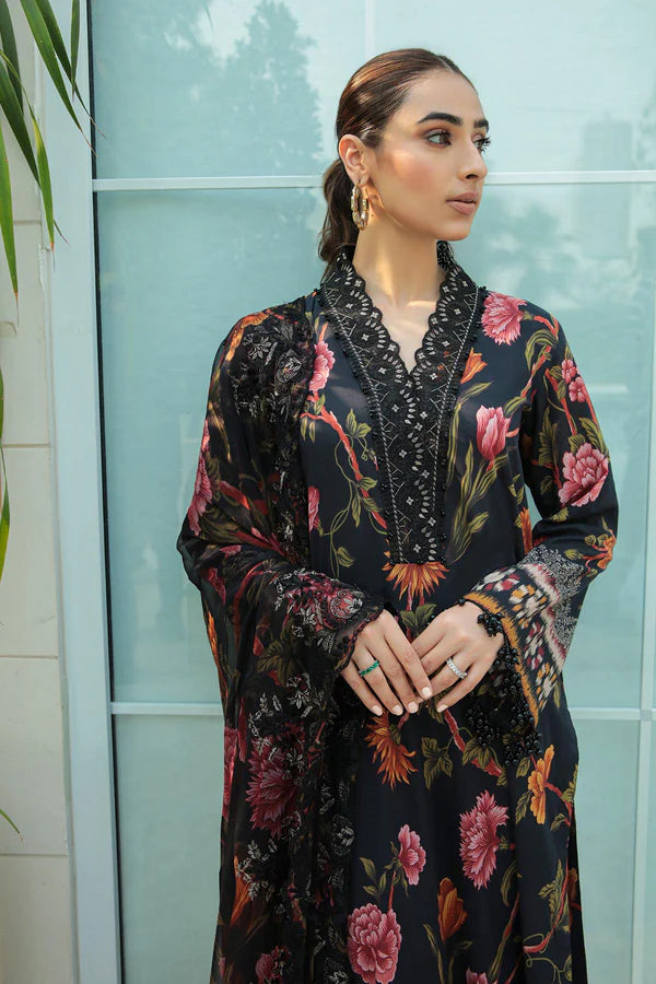 Nureh 3Pc Embroidered Lawn Suit NSG-58 gulbuy.com