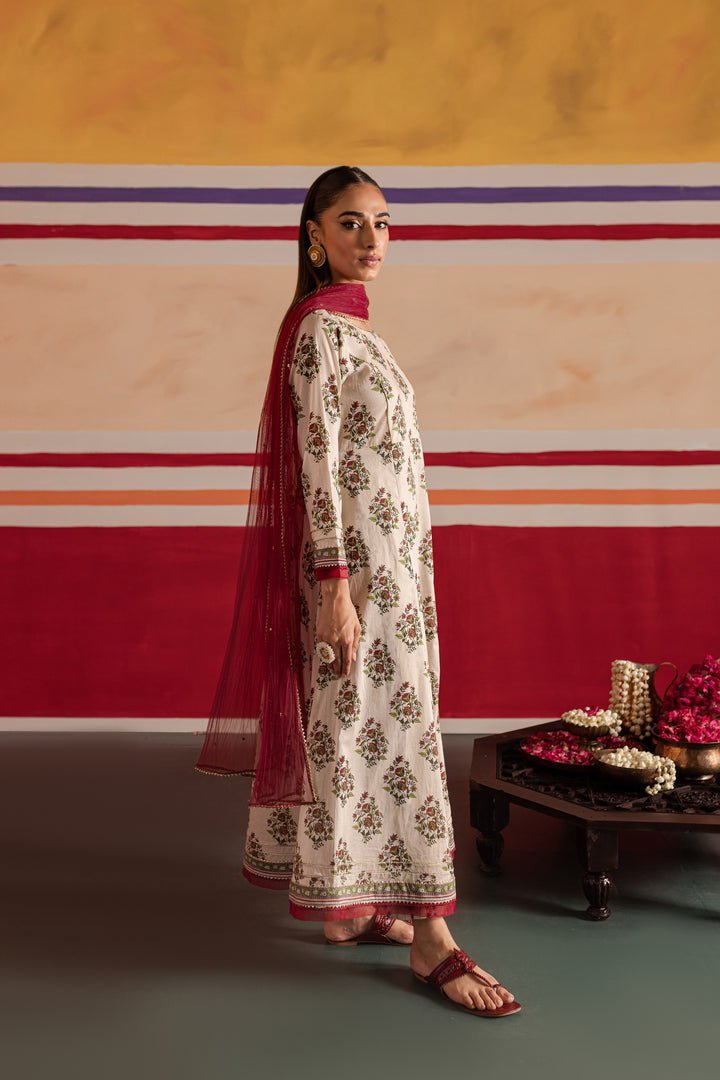 Batik 3Pc Printed Lawn Suit (Jahan’Aara-3Pc)