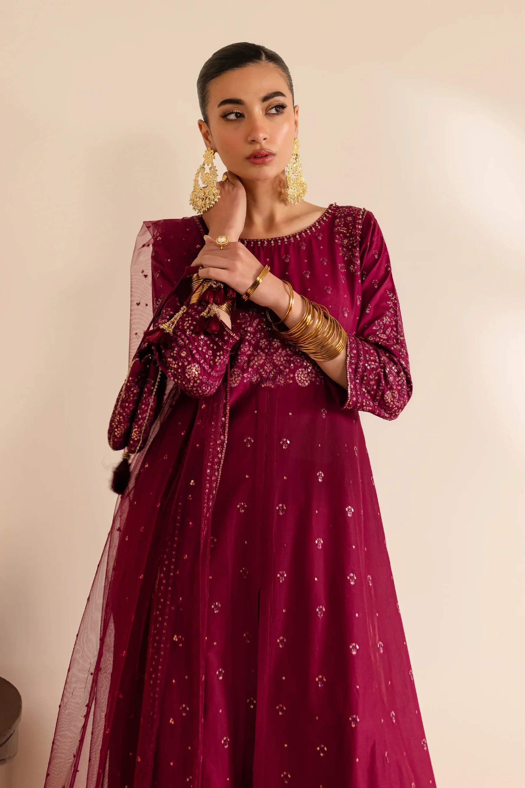 Batik 3Pc Embroidered Lawn Suit Zeerak gulbuy.com