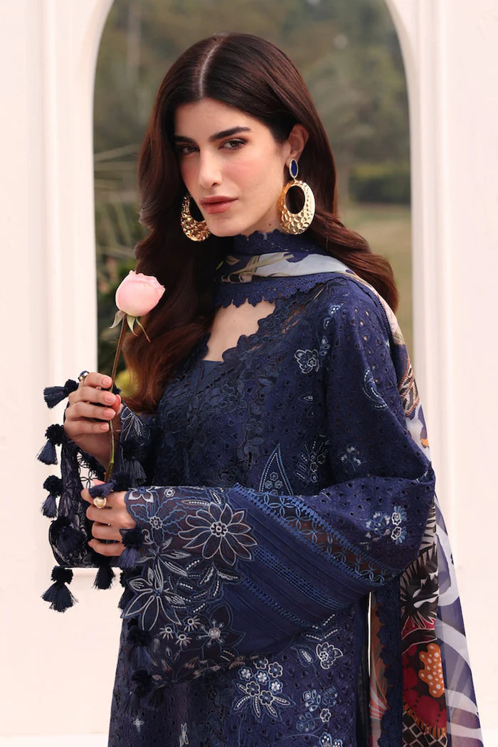 Baroque 3Pc Embroidered Lawn Suit EL-D07 gulbuy.com