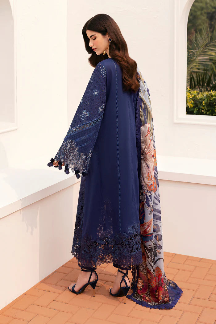 Baroque 3Pc Embroidered Lawn Suit EL-D07 gulbuy.com