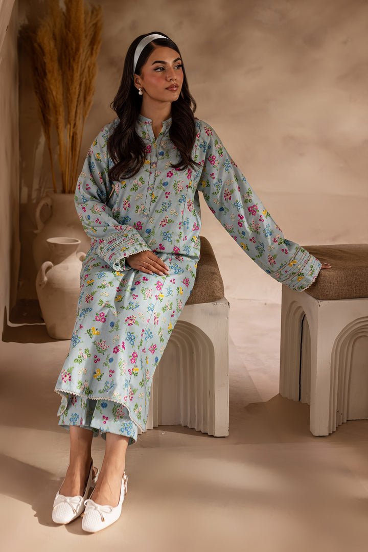 Batik 2Pc Printed Khaddar Dress Floriana gulbuy.com