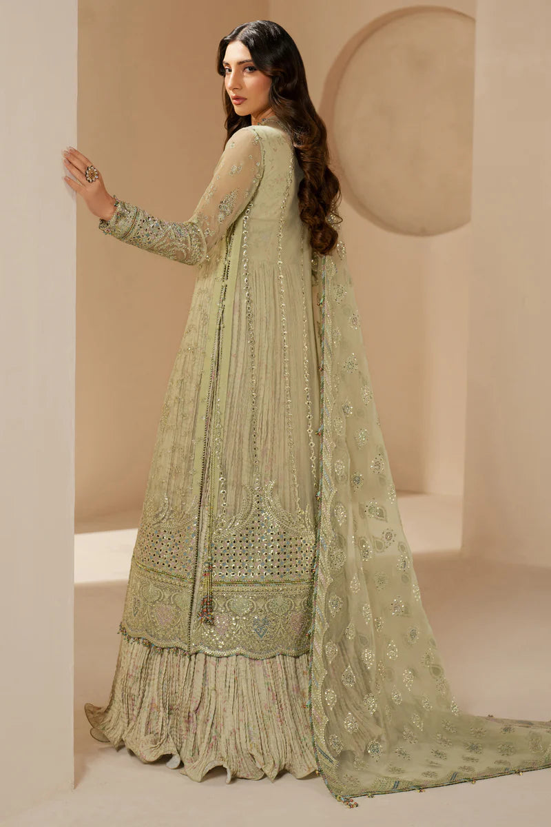Jazmin 3Pc Embroidered Chiffon Suit WF'25-07 gulbuy.com