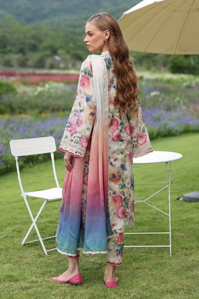 Baroque 3Pc Embroidered Lawn Suit UF-4234 gulbuy.com