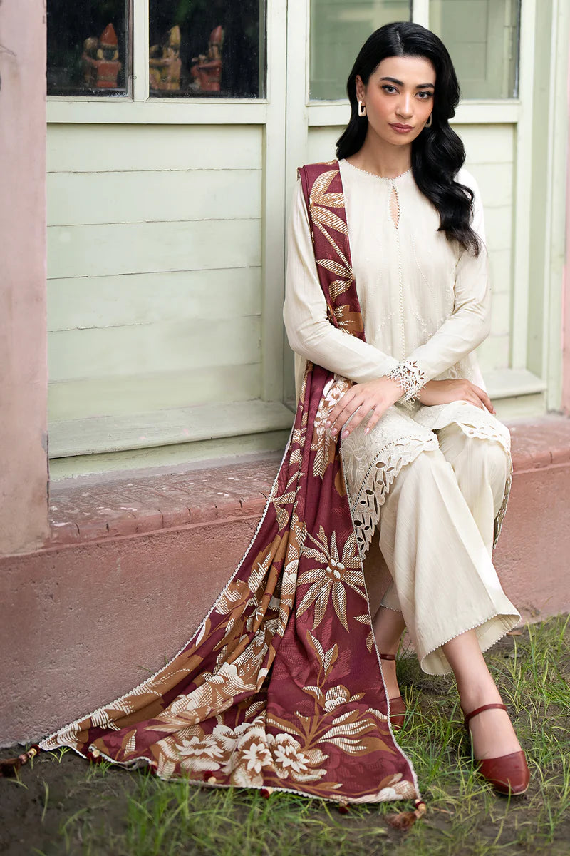 Jazmin 3Pc Embroidered khaddar UW-0064 gulbuy.com