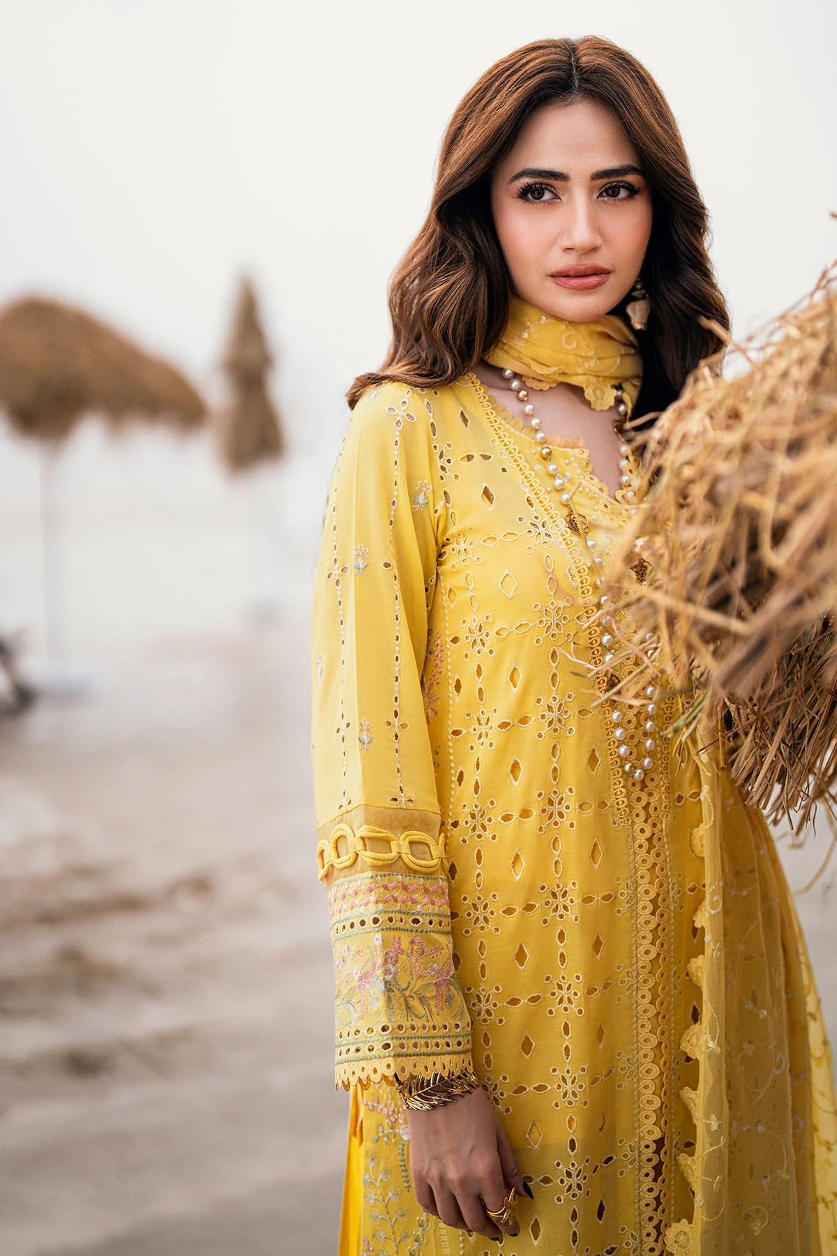 Nureh 3Pc Embroidered Swiss Lawn Suit NE-144 gulbuy.com