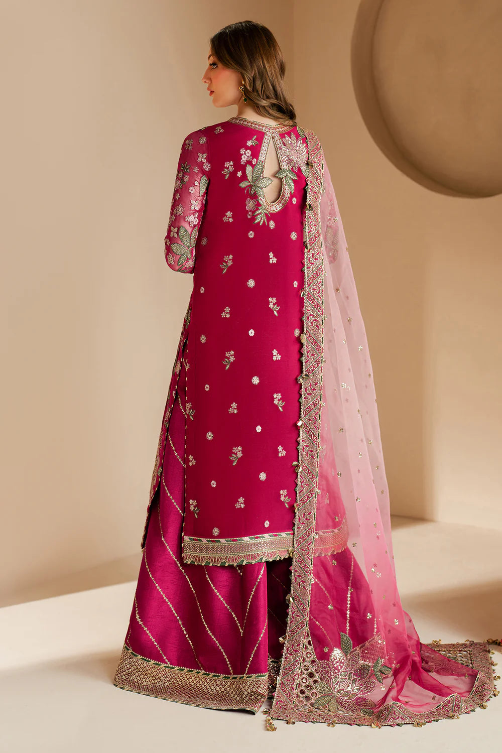 Jazmin 3Pc Embroidered Chiffon Suit WF'25-03 gulbuy.com