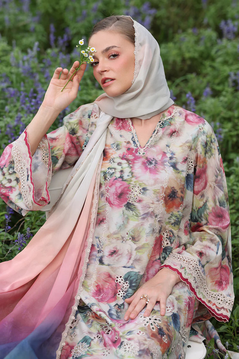 Baroque 3Pc Embroidered Lawn Suit UF-4234 gulbuy.com