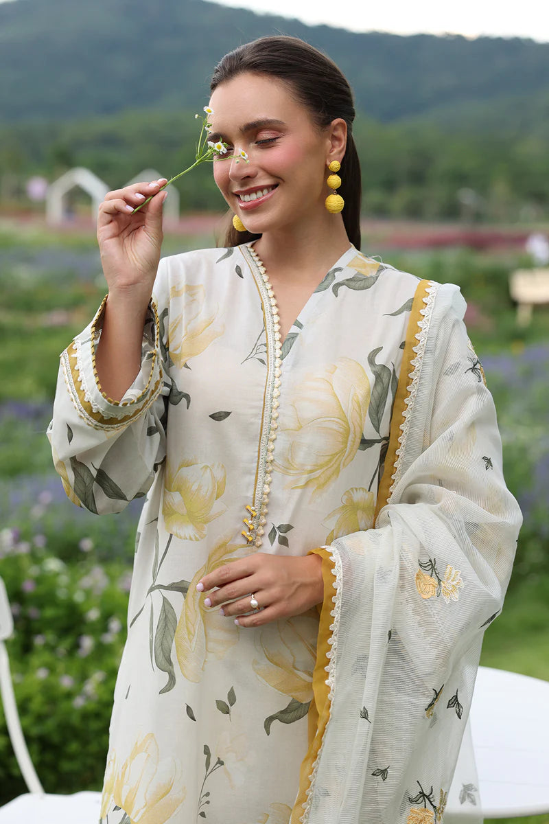 Baroque 3Pc Digital Printed Lawn Suit UF-4235 gulbuy.com