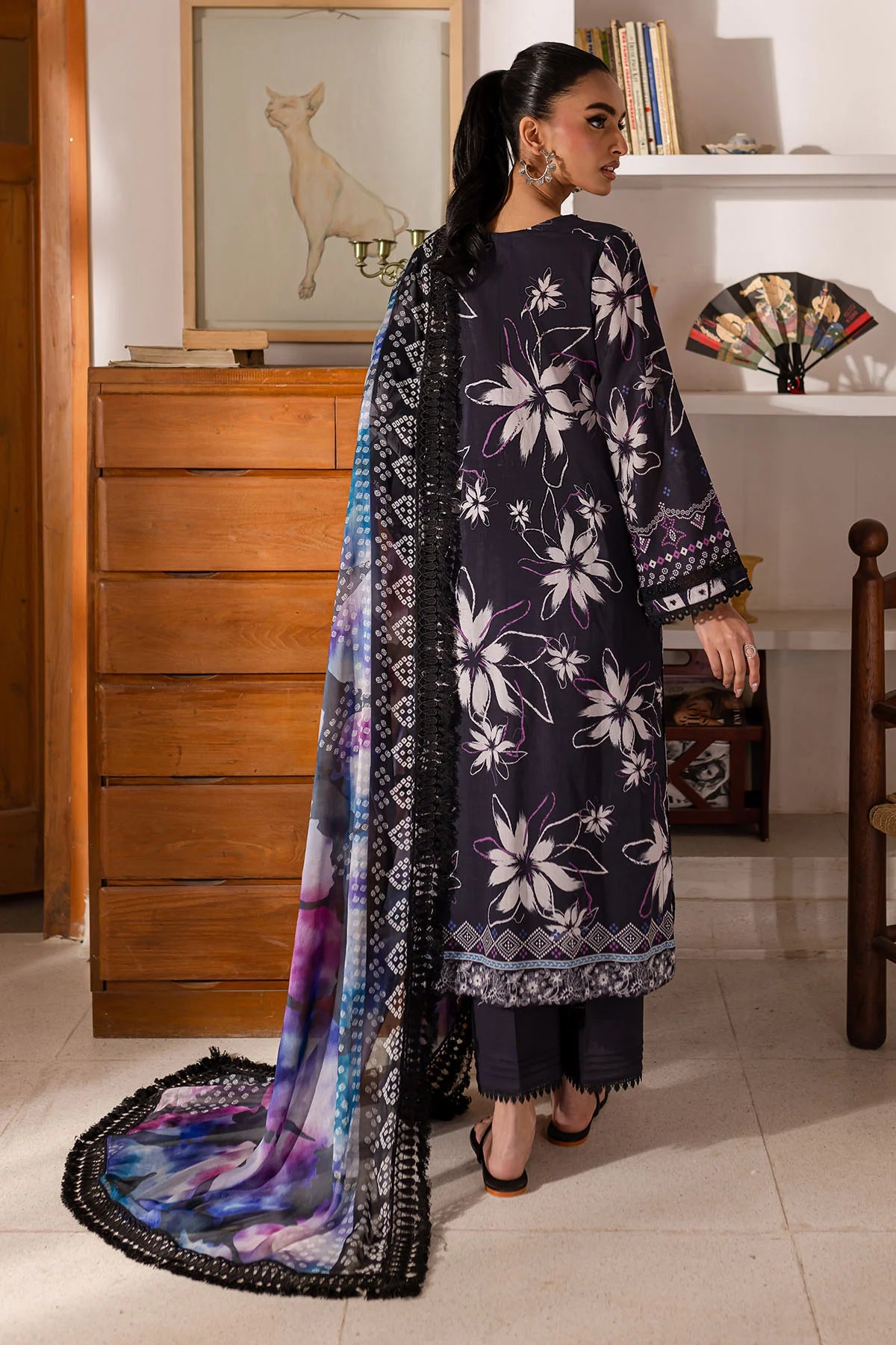 Nureh 3Pc Embroidered Lawn Suit SP-150 gulbuy.com