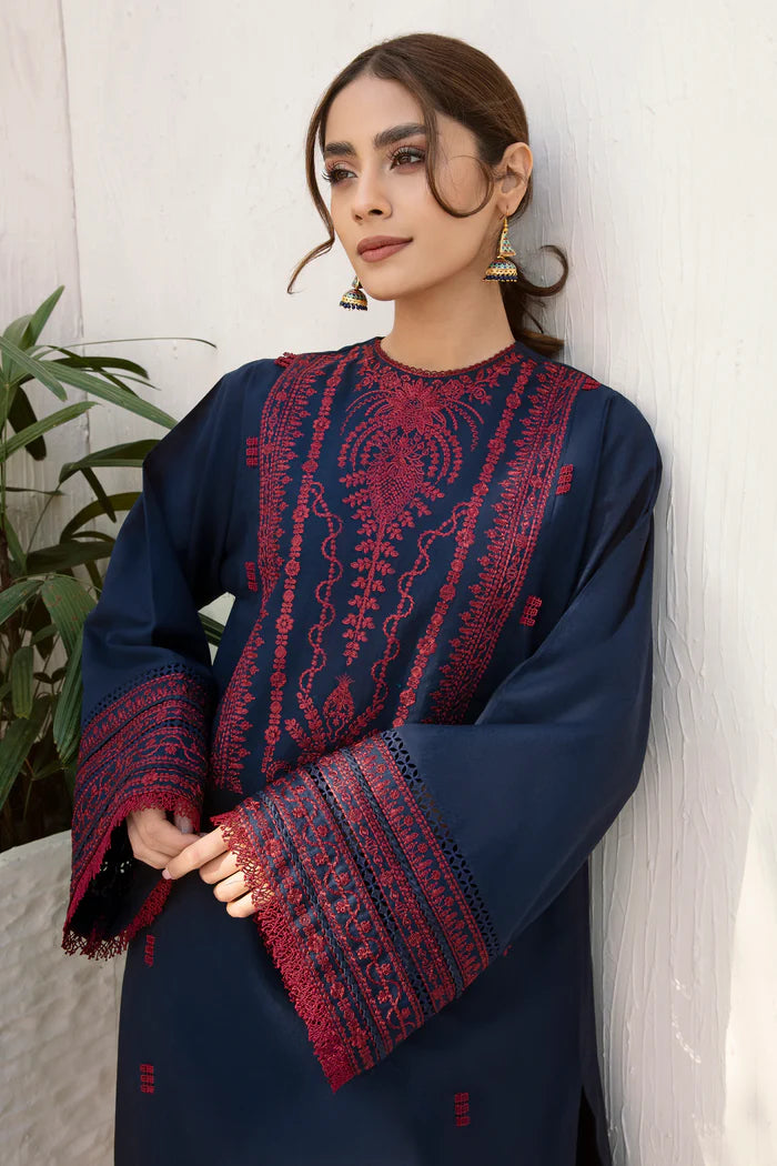 Jazmin 3Pc Embroidered Jacquard khaddar UW-0140 gulbuy.com