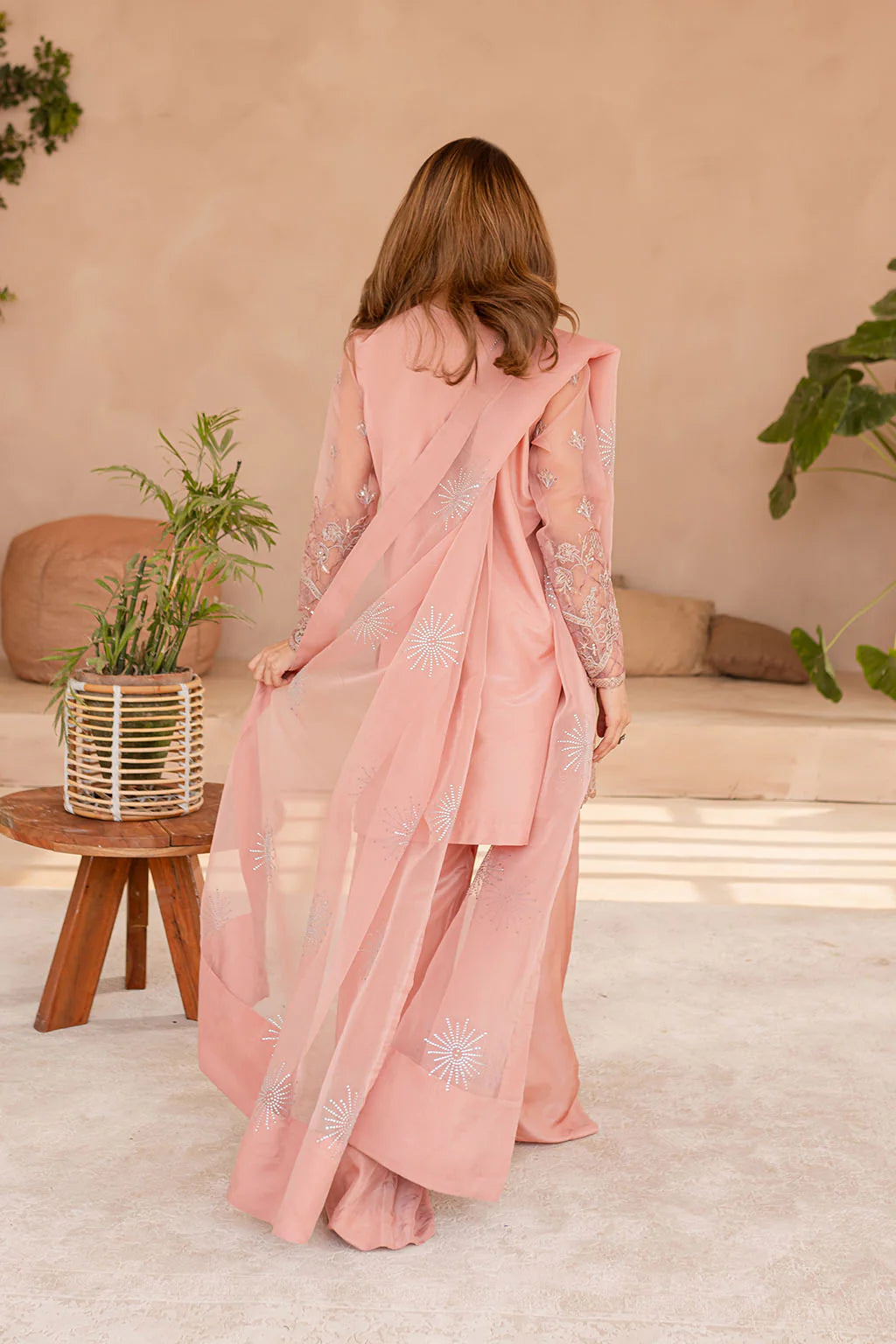 Vanya 3Pc Embroidered Organza Suit VR-02 gulbuy.com
