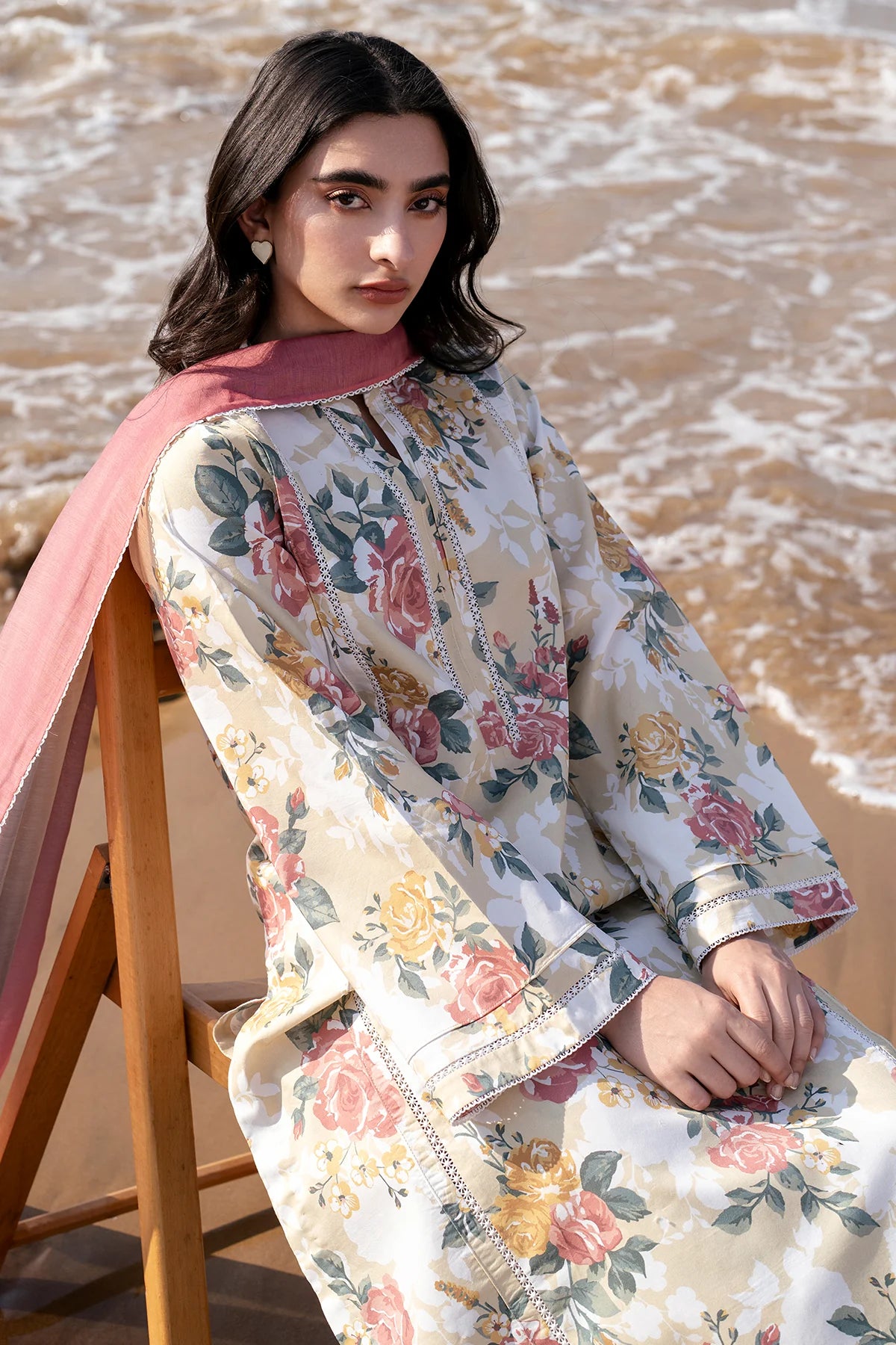 Jazmin 3Pc Printed Lawn Suit RTW-1220 gulbuy.com