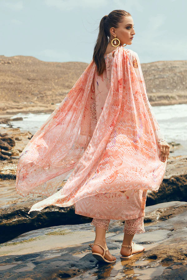 Nureh 3Pc Embroidered Lawn Suit NSG-154 gulbuy.com