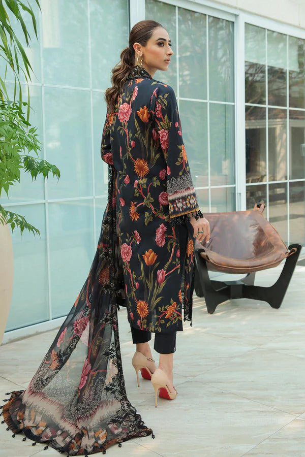 Nureh 3Pc Embroidered Lawn Suit NSG-58 gulbuy.com