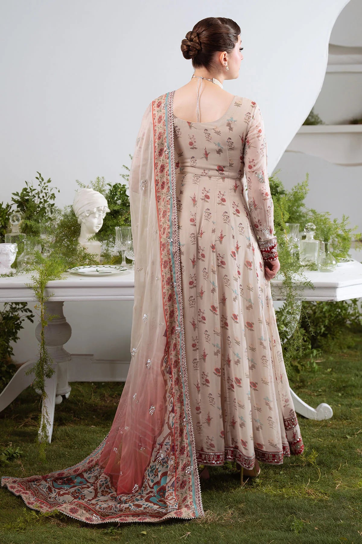 Nureh 3Pc Embroidered Chiffon Suit AM-21 gulbuy.com