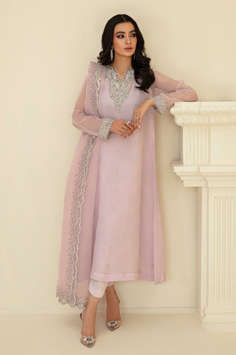 BAROQUE 3PC EMBROIDERED CHIFFON SUIT (BQU-PR-D826-01)