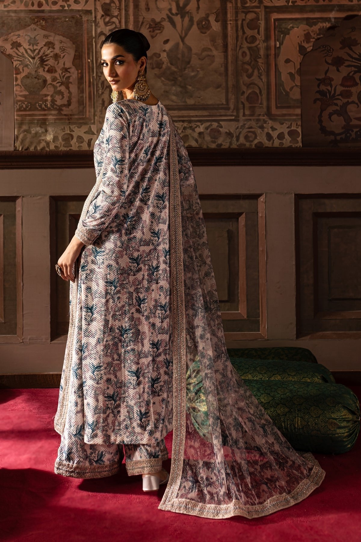Batik 3Pc Embroidered Velvet Luxe Pret Zebayi gulbuy.com