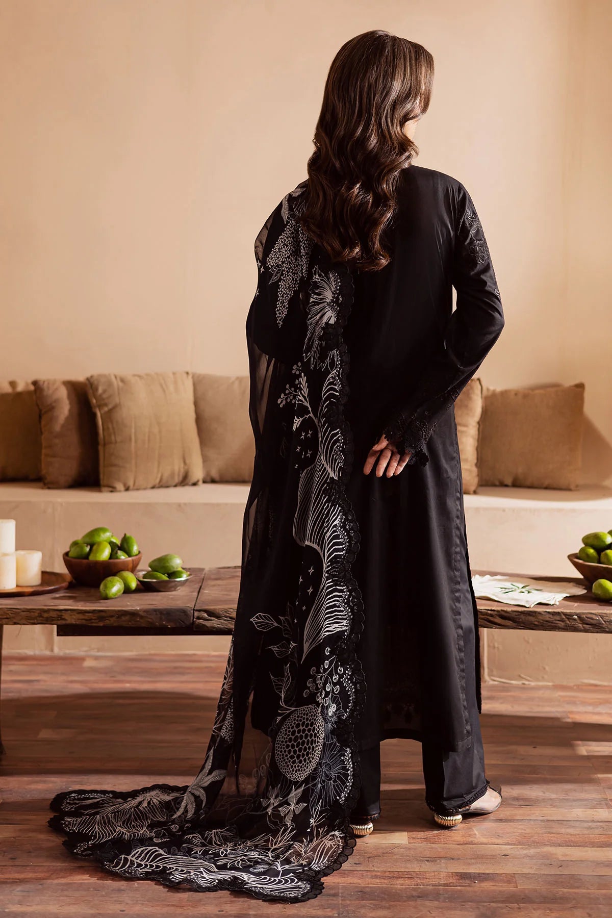Nureh 3Pc Embroidered Lawn Suit NE-166 gulbuy.com