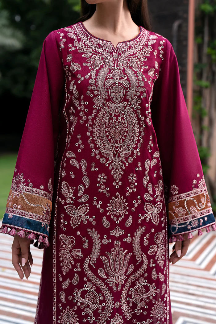 Jazmin 3Pc Embroidered khaddar UW-0067 gulbuy.com