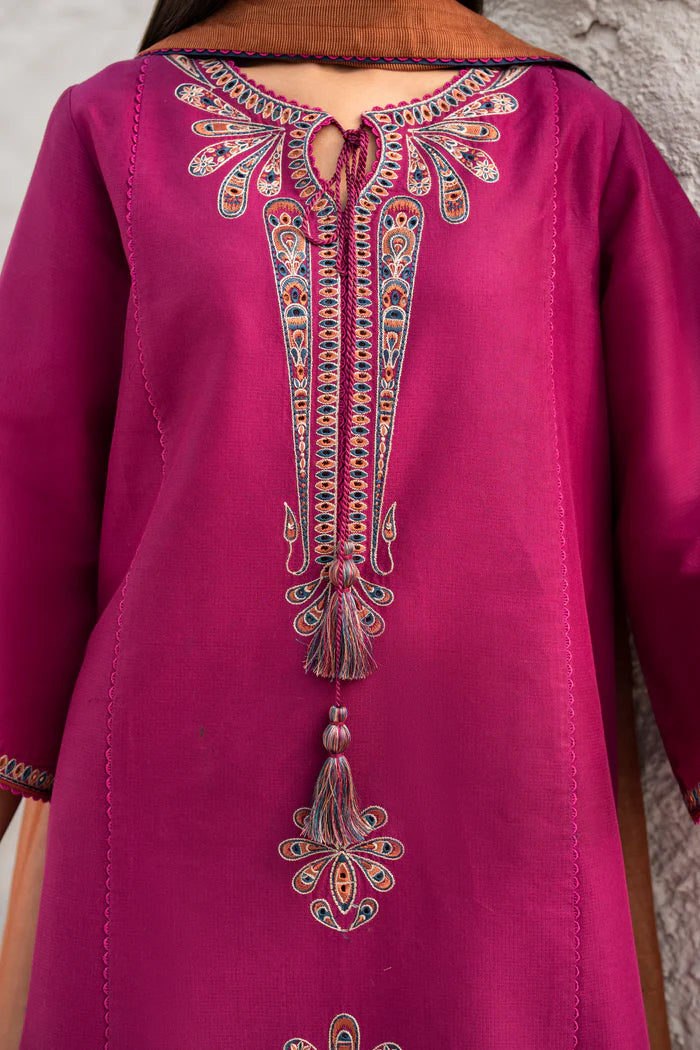 Jazmin 3Pc Embroidered Lawn Suit USE-9114 gulbuy.com