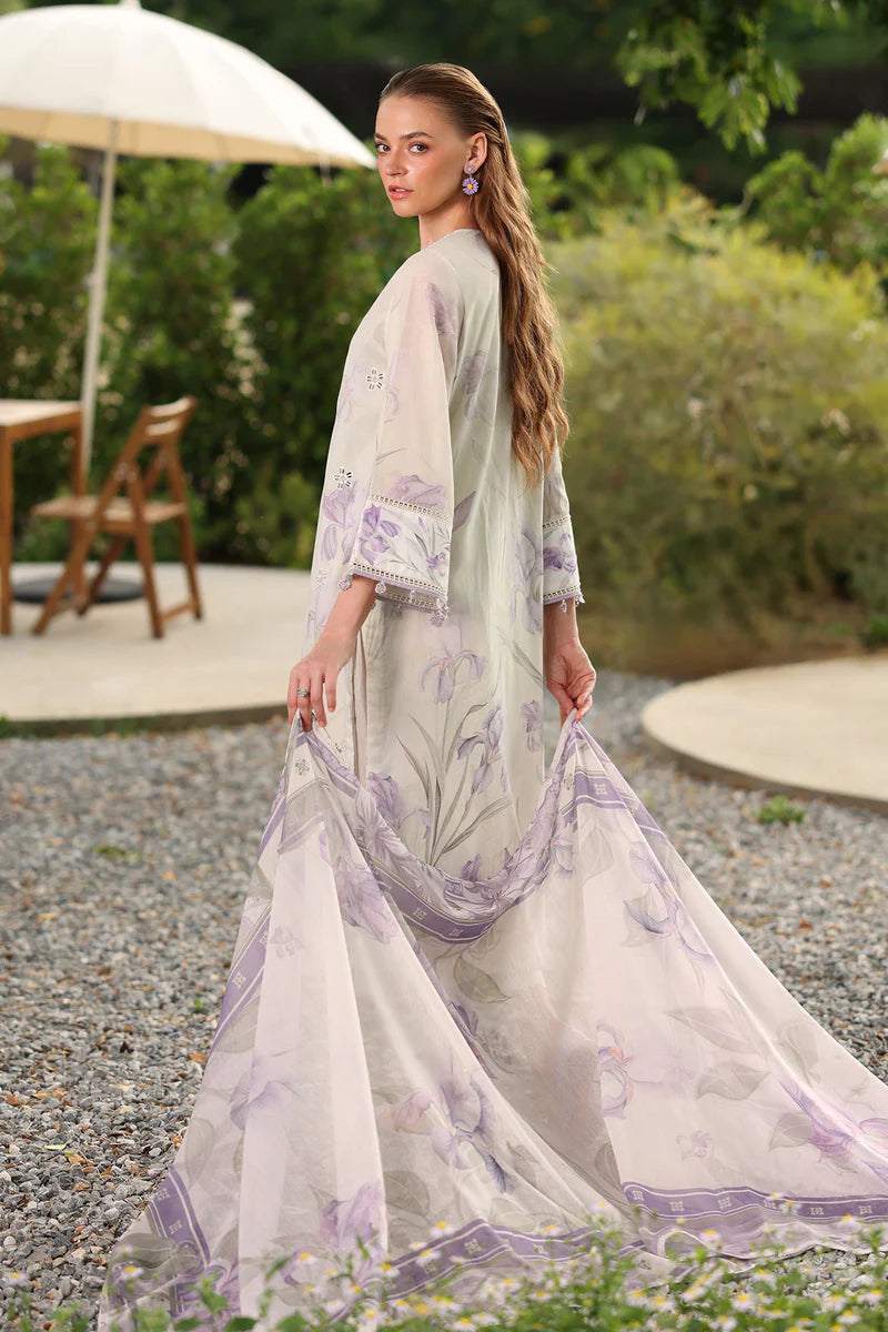 Baroque 3Pc Embroidered Lawn Suit UF-4240 gulbuy.com