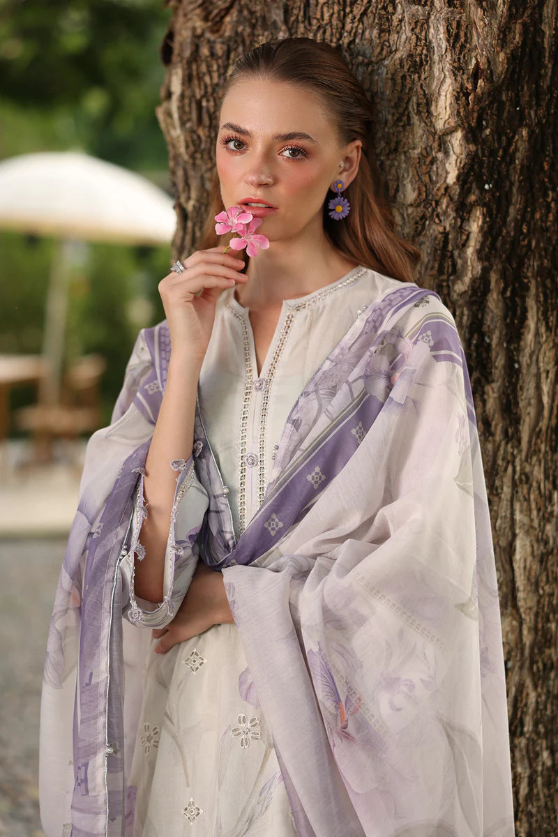 Baroque 3Pc Embroidered Lawn Suit UF-4240 gulbuy.com