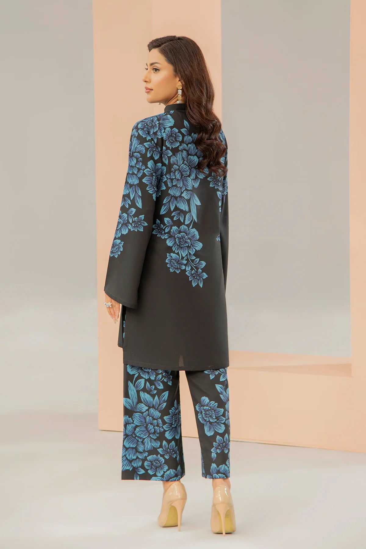 Be Yourself 2Pc Printed Cotton Silk Suit BA-013 gulbuy.com