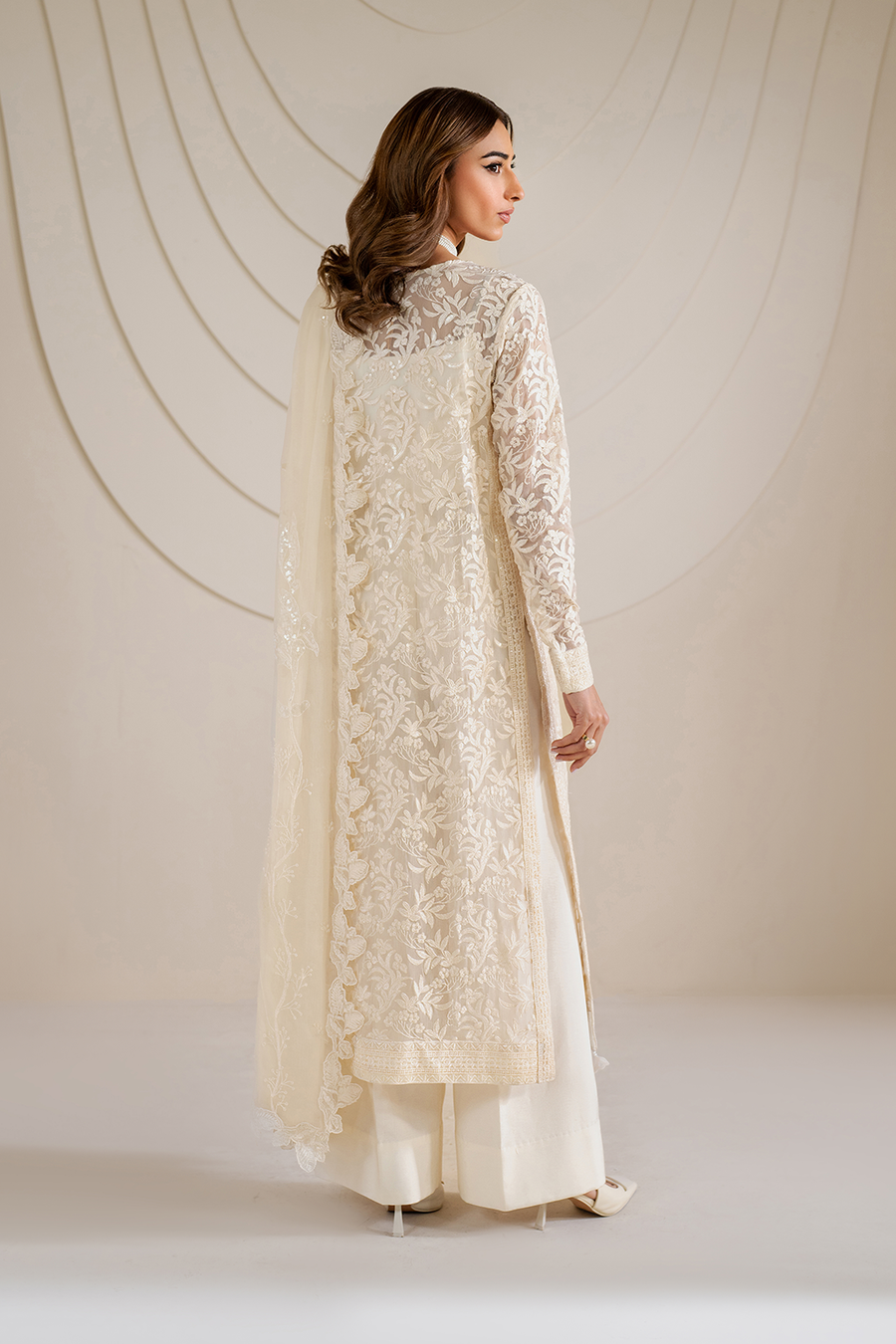Iznik 3PC Embroidered Chiffon UE-391 gulbuy.com