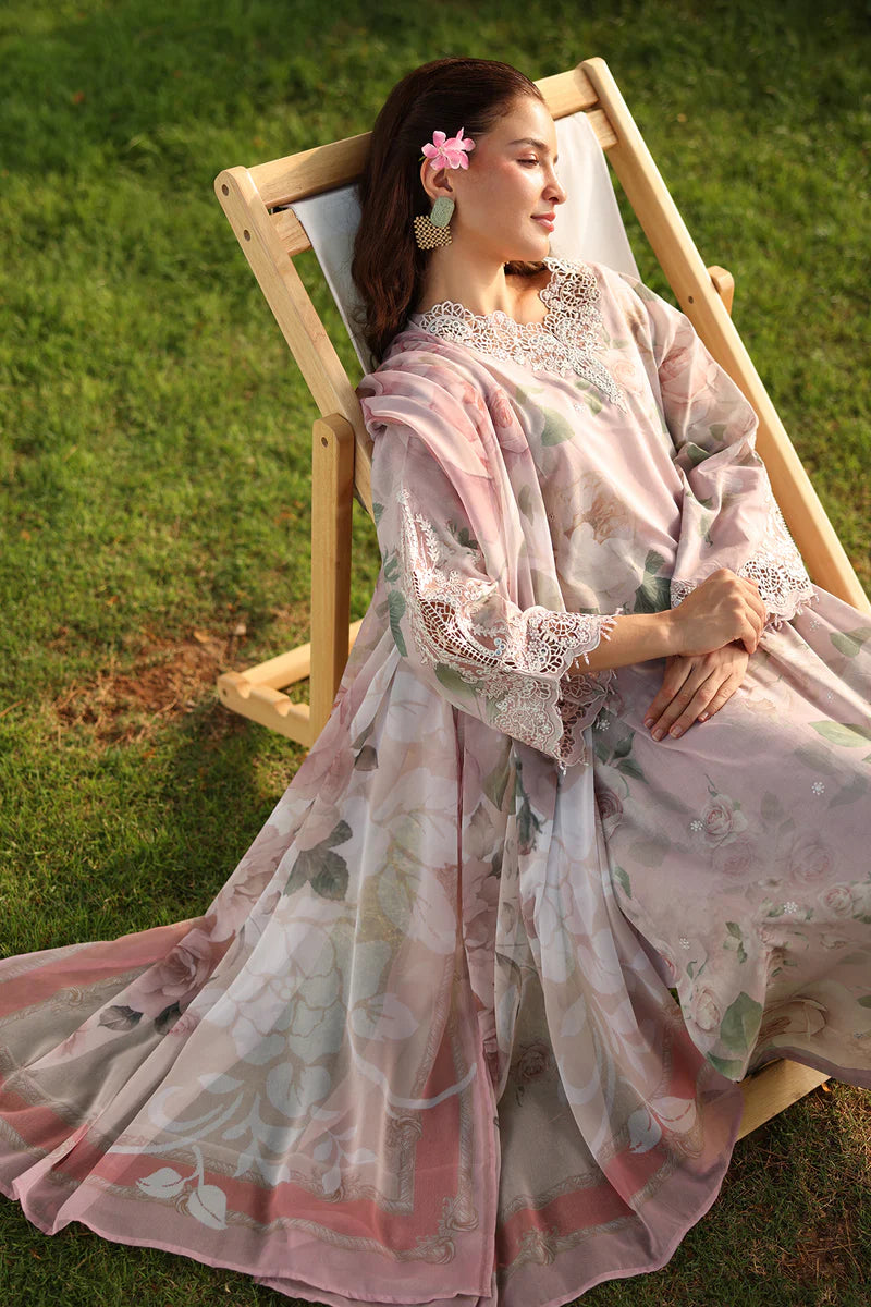 Baroque 3Pc Embroidered Lawn Suit UF-4241 gulbuy.com