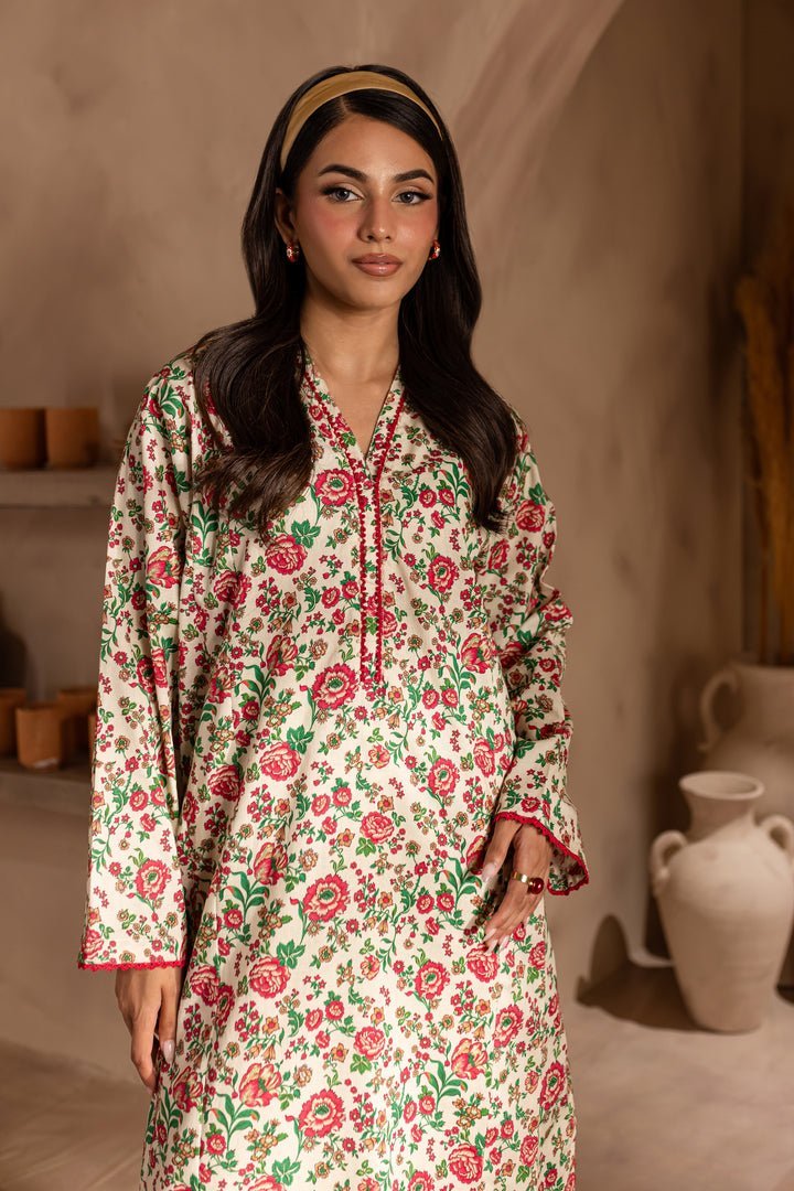 Batik 2Pc Printed Khaddar Dress Blake gulbuy.com