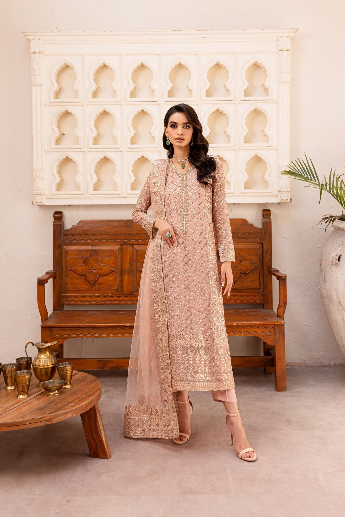 Batik 3Pc Chiffon Formal Suit (Aiyla-3Pc)