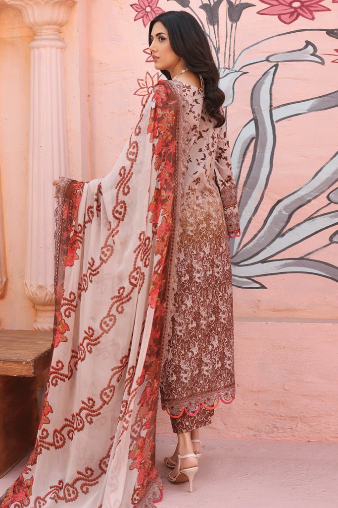 Charizma 3 Piece Embroidered Lawn Suit (AG4-09)