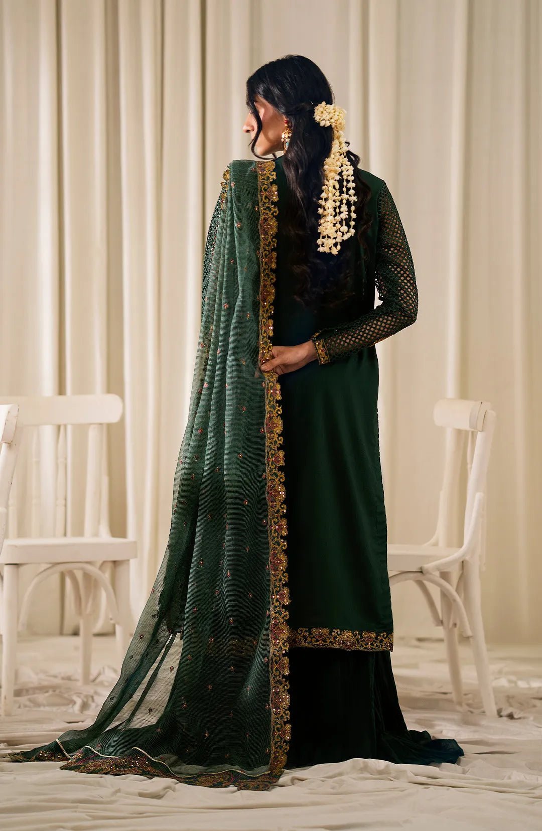 MARYUM & MARIA 3PC EMBROIDERED LAWN SUIT (MS24-613)