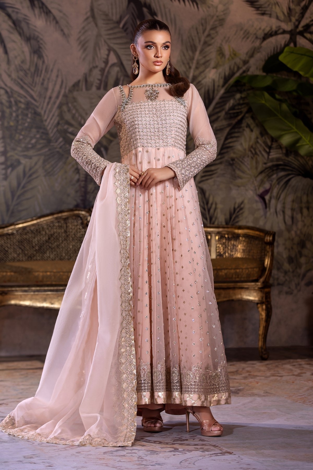 Ethnic 3Pc Embroidered khaddar Suit E0455/203/714 M gulbuy.com