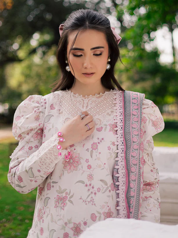 Parishay 3Pc Embroidered Lawn Suit BLOOM-03 gulbuy.com