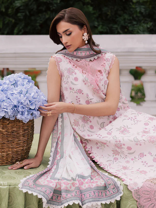Parishay 3Pc Embroidered Lawn Suit BLOOM-04 gulbuy.com